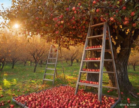 Apple picking