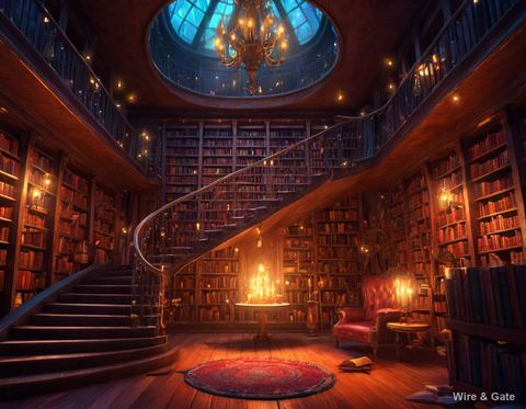 The endless library