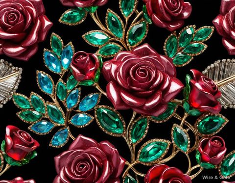 The gemstone roses