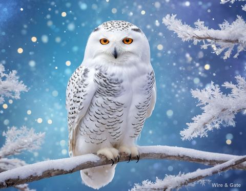 The snowy owl