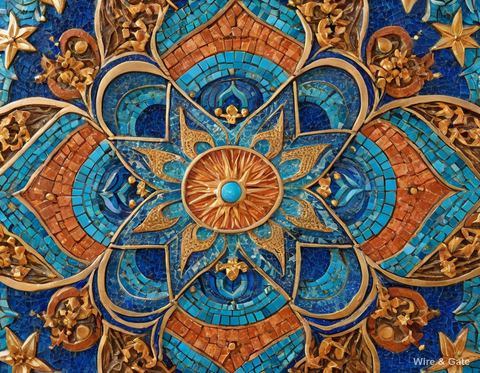 The Moorish mosaic