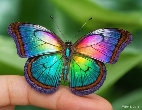 The crystal butterfly