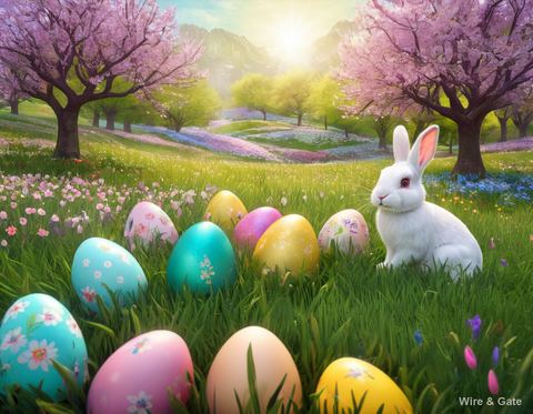 The Easter meadow