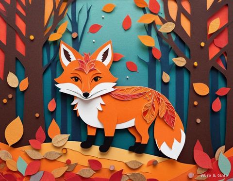 The autumn fox