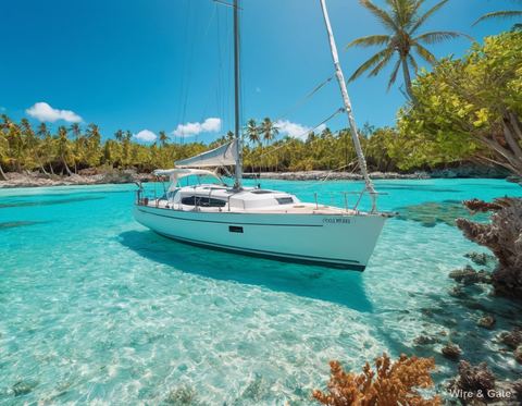 The lagoon sailboat